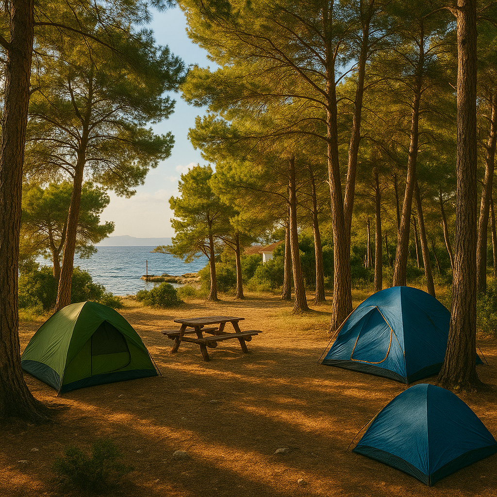 Camping Planik am Adriatischen Meer