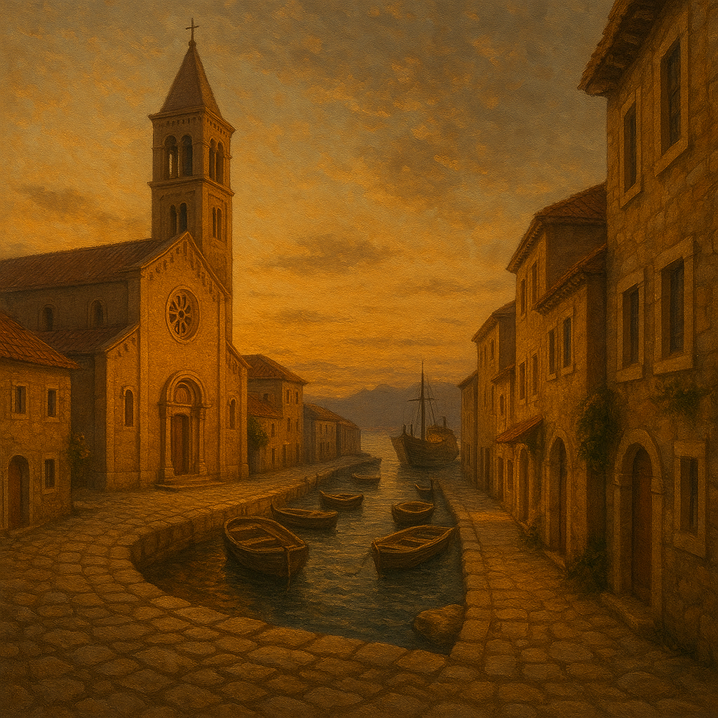 Historisches Ražanac im 19. Jahrhundert